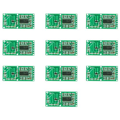 ZkeeShop 10 Stücke Microwave Radar Sensor Module RCWL-0516 Menschlichen Induktion Schalter Modul Intelligenter Sensor von ZkeeShop