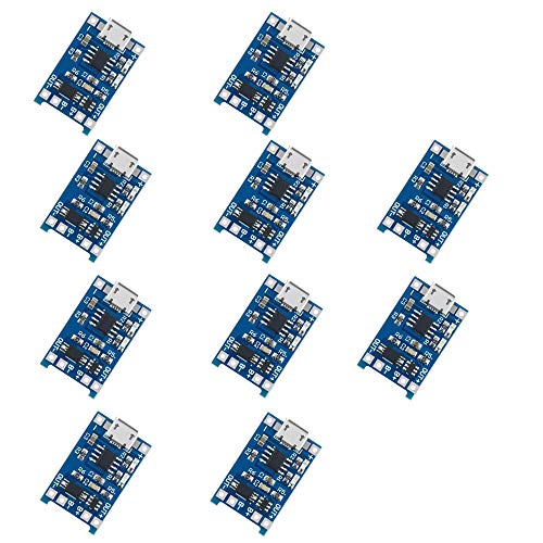 ZkeeShop 10 stücke 5V 1A Micro USB Lademodul Lithium-Batterie Modul mit Schutz Funktion ZkeeShop 10 stücke 5V 1A Micro USB Lademodul Lithium-Batterie Modul mit Schutz Funktion von ZkeeShop