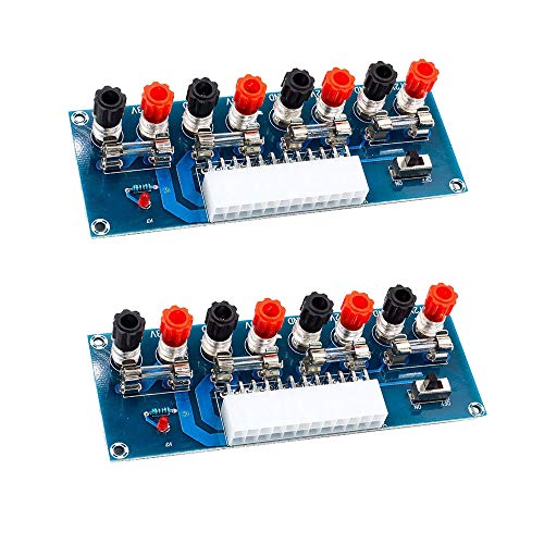 ZkeeShop 2Pcs XH-M229 ATX Transfer Board PC Supply Power Module 24Pin ZkeeShop 2Pcs XH-M229 ATX Transfer Board PC Supply Power Module 24Pin von ZkeeShop