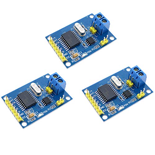 ZkeeShop 3 STÜCKE MCP2515 CAN Bus Modul TJA1050 Empfänger SPI Kompatibel für Arduino 51 ARM MCU Development Board von ZkeeShop