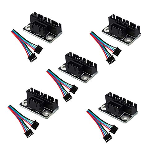 ZkeeShop 5 Stücke 3D Drucker Schrittmotor Parallelmodul Mit Kabel Compatible for Double Z Axis Dual Z Stepping Motors Reprap Prusa Lerdge 3D Printer Board Accessories and Parts von ZkeeShop