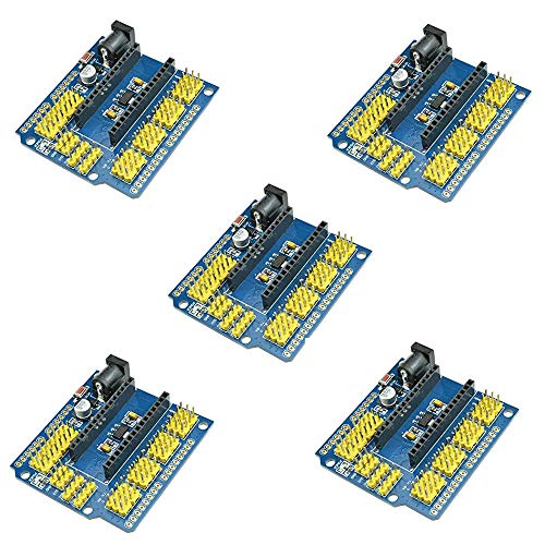 ZkeeShop 5PCS Expansion Sensor Shield Module Compatible for Arduino UNOR3 Nano I/O ZkeeShop 5PCS Expansion Sensor Shield Module Compatible for Arduino UNOR3 Nano I/O von ZkeeShop
