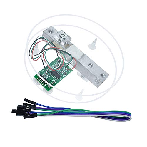 ZkeeShop 5kg Load Cell Weight Sensor HX711 AD Converter Breakout Module Portable Electronic Kitchen Scale Compatible for Arduino von ZkeeShop