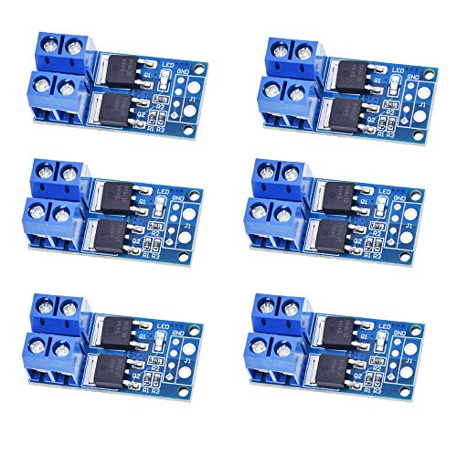 ZkeeShop 10 Stücke DC 5V-36V 400W 15A Dual High-Power MOSFET Auslösen Schalter Antriebsmodul PWM Adjustment Electronic Switch Control Board von ZkeeShop