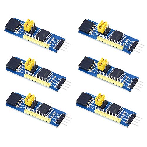 ZkeeShop 6 Stücke PCF8574 IO Erweiterungsplatine I2C-Schnittstelle I/O Expander I2C-Bus Auswertungs Entwicklungs Modul von ZkeeShop