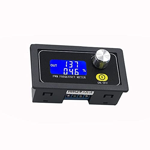 ZkeeShop Signalgenerator 1Hz-150kHz PWM Pulse Frequency Duty Cycle Adjustable Module LCD Display with Switch Function von ZkeeShop