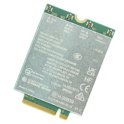 Advanced L860-GL-16 4G LTE Modul Netzwerkkarte 30 x 42 Größe für L13 P14S P16 T14 T16 Laptops und Desktops von Zktfyshk