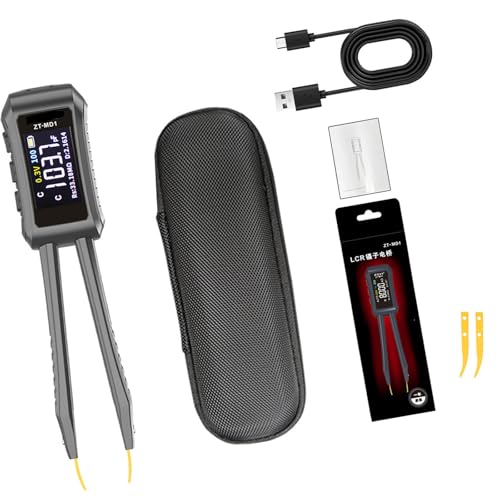 Digitaler Pinzetten-Tester, Widerstandskapazität, Diodentester, Messwerkzeuge, klares Display, professionelles Messgerät Digitaler Pinzetten-Tester, Widerstandskapazität, Diodentester, Messwerkzeuge, klares Display, professionelles Messgerät von Zktfyshk