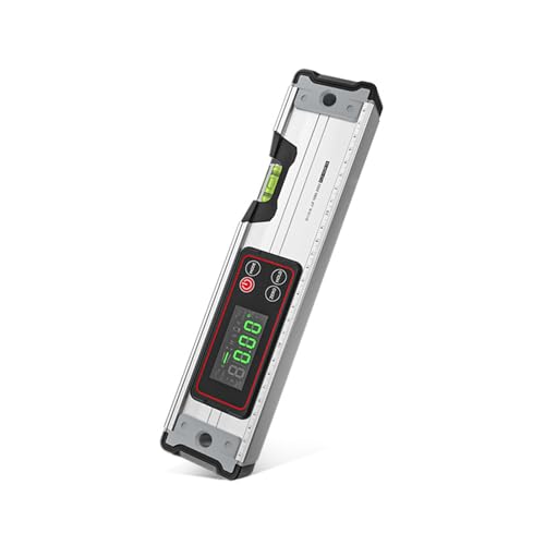 Digitaler Winkelsucher mit hoher Präzision und starker Magnetbasis, LCD-Display, elektronische Wasserwaagen für genaue Messer von Zktfyshk