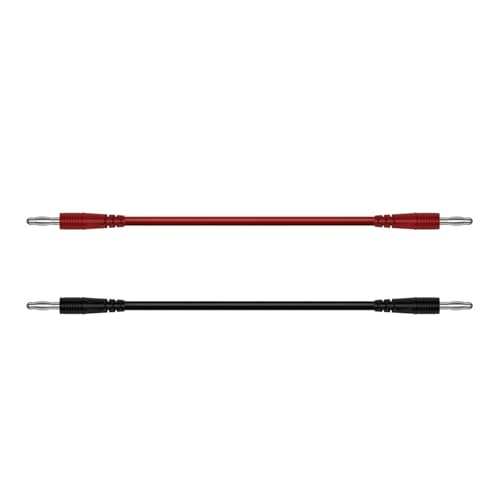 Doppelt geformtes 4-mm-Bananenstecker-Testkabel mit isolierter PVC-Beschichtung, hohe Leitfähigkeit, doppelseitiger Bananenstecker für Labor Doppelt geformtes 4-mm-Bananenstecker-Testkabel mit isolierter PVC-Beschichtung, hohe Leitfähigkeit, doppelseitiger Bananenstecker für Labor von Zktfyshk