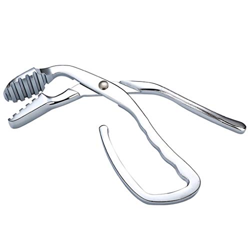 Edelstahl-Grillrostheber, Grillheber, Greifer, Anti-Heiß, Grill-Holzkohlezange, Clip, Grillzubehör von Zktfyshk