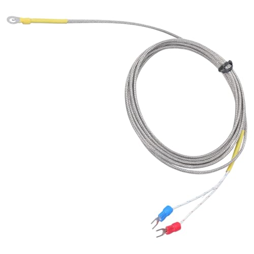 Thermoelement-Temperatursensoren vom Typ K, 4 mm Loch, thermischer Widerstand, Hochtemperatursonde, 1/2/3/4/5 m Draht Thermoelement-Temperatursensoren vom Typ K, 4 mm Loch, thermischer Widerstand, Hochtemperatursonde, 1/2/3/4/5 m Draht von Zktfyshk
