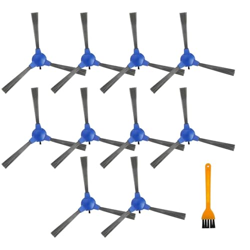Zktfyshk 10 x Seitenbürste, Staubsauger, Ersatzteile, Haushaltsgeräte, Eckreinigungsbürste für Roboter-Staubsauger Zktfyshk 10 x Seitenbürste, Staubsauger, Ersatzteile, Haushaltsgeräte, Eckreinigungsbürste für Roboter-Staubsauger von Zktfyshk