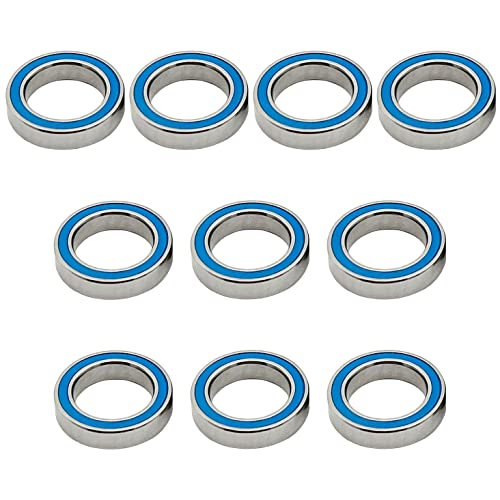 Zktfyshk 10pcs 6701-2Rs Mit Einer Reihe Kugellager ABEC3-Stahl Hohe Präzision Doppelseiten Gummi Versiegelt von Zktfyshk