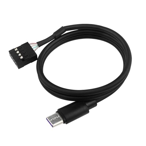 Zktfyshk 9Pin Anschlüsse Zu USB C Stromkabel Für Computer Motherboards Sekundärbildschirm PC LCD Bildschirm Zktfyshk 9Pin Anschlüsse Zu USB C Stromkabel Für Computer Motherboards Sekundärbildschirm PC LCD Bildschirm von Zktfyshk