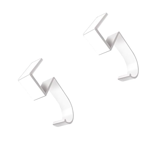 Zktfyshk Multifunktional Desktop Hook Organisatoren Aluminiumkonstruktion Einfache Installation Große Jacken Zubehör Minimalistd Desk Hook Organisatoren von Zktfyshk