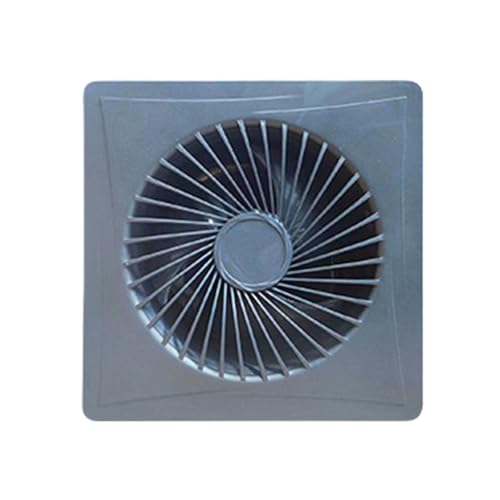 Zktfyshk Tools, 12 V Abluftventilator, Hochgeschwindigkeits-Lüftungsschlitz, Fenster, Wandventilator, leise Belüftung für Luftfeuchtigkeitskontrolle in Küche, Hühnerhaus, WC von Zktfyshk