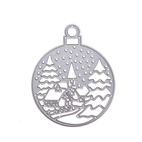 Zktfyshk Weihnachts-Stanzschablone, Scrapbooking, Prägung, Papier, Kartendekoration Zktfyshk Weihnachts-Stanzschablone, Scrapbooking, Prägung, Papier, Kartendekoration von Zktfyshk