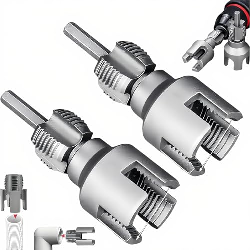 1/2 Zoll 3/4 Zoll Elektrobohrer PVC Pipe Threader PVC Gewinde Maker Werkzeug Kunststoff Rohr Tap Würfel Threader Zubehör von Zkydhbd