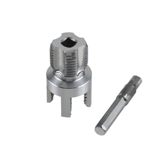 1/2inch 3/4 Wasserrohr Gewindeöffner Innerner Externer Integrierter Wasserrohrdrahtöffner Für Elektrische Bohrer Integriertes Internes Und Externes Gewindewerkzeug von Zkydhbd