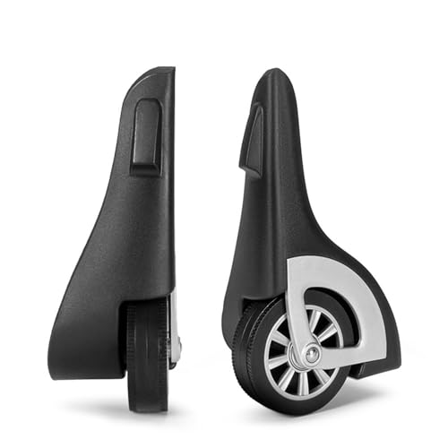 1 Paar PVC Gepäck Schwebräder Trunkräder Gepäck Kofferräder Ersatz Caster Für Business Vacation von Zkydhbd