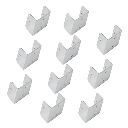 10pcs Mehrfachgröße Verzinkter Zaunpanel Clip Heavy Duty Resistant Metall Befestigungshardware Für Verbesserung Der Sicherheitszaunhöhe Verlängerung Clip von Zkydhbd
