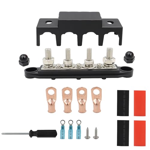 250A Batterie Stromverteilungsblock Für Marine Automotive Solar Liring Battery Terminal Distribution Block 4 Nach Dem Upgrade 250A Batterie Stromverteilungsblock Für Marine Automotive Solar Liring Battery Terminal Distribution Block 4 Nach Dem Upgrade von Zkydhbd