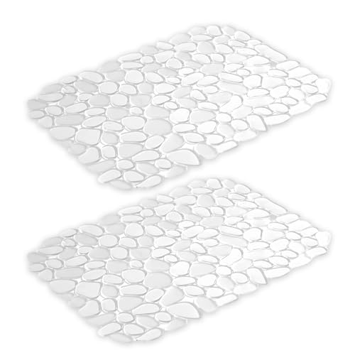 2pcs Küchenspüle Protektormatten Hohls Silikonabfluss Pad Keine Schlupfflächen Waschbecken Liner Leicht Zu Transportieren Für Utensilien Keine Schlupfmatte Für Zerbrechliche Gegenstände von Zkydhbd