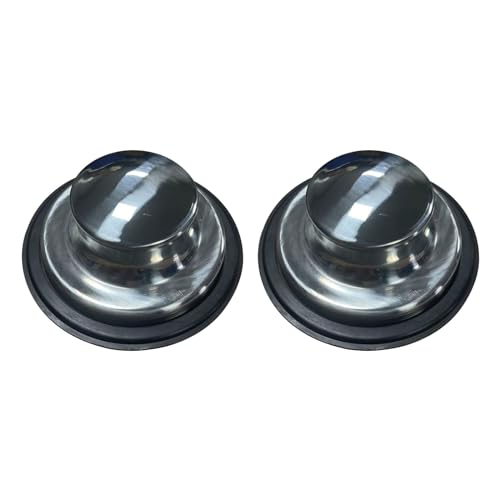 2pcs Spüle Sieb Edelstahl Spüle Sieb Stecker Abfluss Haarfänger Beschützer Dusche Abfluss Abdeckung Stopper Abfluss Sauberes Utensilien von Zkydhbd