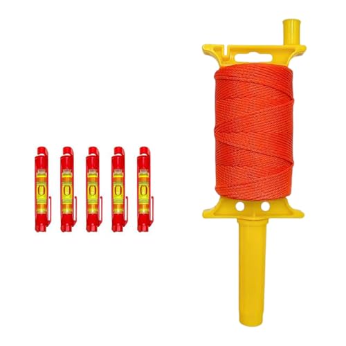 540 Fuß Hohe Sichtbarkeit Nylon Masons Line Spool Mit 5 Gebauten Messwerten Für Professionelle Ausrichtungsaufgaben Fluoreszierende Masonlinie von Zkydhbd