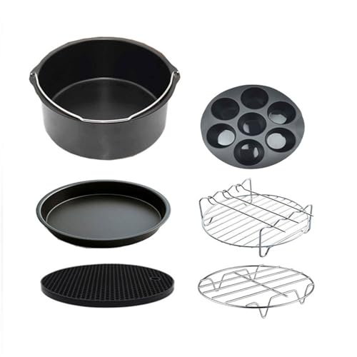 6/7/8 Zoll Runde Kucheneimer Backpfannen Metall & Silikon Pfannen Müssen Kochteil Wichtige Accessoires Für Heimküchen Backpfannen Haben. Set 6/7/8 Zoll Runde Kucheneimer Backpfannen Metall & Silikon Pfannen Müssen Kochteil Wichtige Accessoires Für Heimküchen Backpfannen Haben. Set von Zkydhbd
