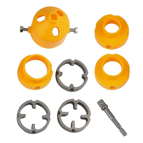 8 Piece PVC Rohrgewinde Maker Power Bohrer Gewinde Tool Für Die Einfache Verwendung In Häusern Renovierungen Und Konstruktions Fadener Anhang von Zkydhbd