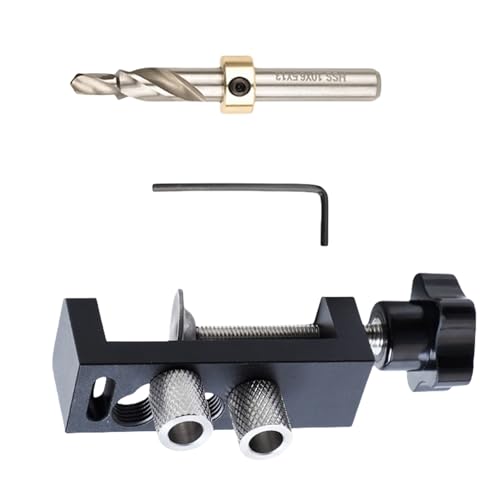 Aluminium Doppellochbohrer Assistent Counterunk Open Loch Schnelle Verbindungswerkzeuge Holzbearbeitungsklemm Fixierung Puncher Aluminium Tool Aluminium Doppellochbohrer Assistent Counterunk Open Loch Schnelle Verbindungswerkzeuge Holzbearbeitungsklemm Fixierung Puncher Aluminium Tool von Zkydhbd