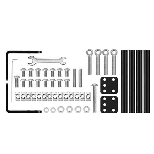 Aluminiumlegierungsstange Eingerichtet Upgrade Zaxis Stabile Druckkits Für Ender3/Ender3s/Ender3Pro Cr010 3D Drucker Aluminiumlegierungsstange Metallfixierblöcke von Zkydhbd