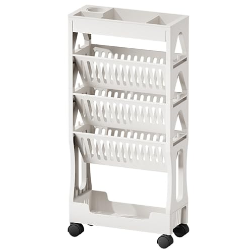 Aufbewahrungswagen mit 5 Ebenen/2 Etagen und Allzweckwagen für Küche, Badezimmer, Wohnzimmer, Dekoration Aufbewahrungswagen mit 5 Ebenen/2 Etagen und Allzweckwagen für Küche, Badezimmer, Wohnzimmer, Dekoration von Zkydhbd