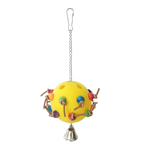 Zkydhbd Birdcage Swing Bird Toy Käfig Hängen Reißende Kautzubehör Grusbel Kaubare Unterhaltung Vogel Unterhaltung Spielzeug von Zkydhbd