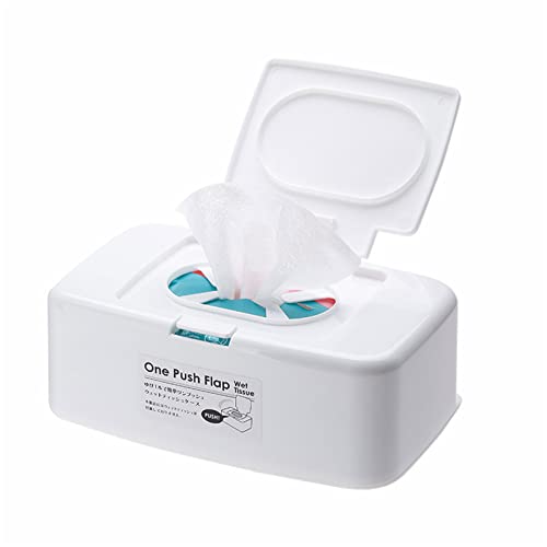 Desktop Tissue Box Staubdes Nasstücher Spender Gewebe Wischbehälter Serviette Für Home Office von Zkydhbd