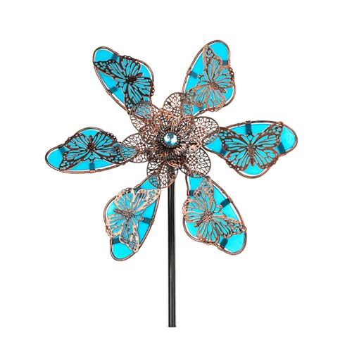 Zkydhbd Dynamische Rotierende Windmühlenspinner Für Rasen Landschaft Outdoor Dekoration Rostbeständiges Metallgartenkunst Spinner Leuchtet Schmetterlingshofkunst Zkydhbd Dynamische Rotierende Windmühlenspinner Für Rasen Landschaft Outdoor Dekoration Rostbeständiges Metallgartenkunst Spinner Leuchtet Schmetterlingshofkunst von Zkydhbd