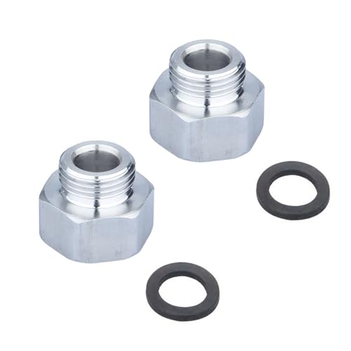 Edelstahl Wasserleitungsgewinde Adapter Set G1/2 Weibchen G3/8 Männlich Mit Klebeband Für Wasserhahn Waschbefuhren Anschluss Weiblich Zu Männlichen Rohranschlüssen Edelstahl Wasserleitungsgewinde Adapter Set G1/2 Weibchen G3/8 Männlich Mit Klebeband Für Wasserhahn Waschbefuhren Anschluss Weiblich Zu Männlichen Rohranschlüssen von Zkydhbd