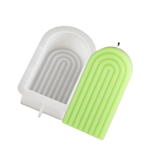 Elegante Designs Silikonform Wiederverwendbares Silikon Gestreiftes Schimmel Für Dekorative Kerzen Und Gipskunst Ornament Kerzenherstellung von Zkydhbd
