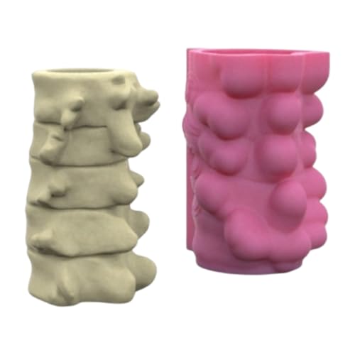 Elegante Organ Robuste Silikonform Tragbar Für Harz Und Ton Kreativer Blumentöpfe Stifthalter Gusshandwerk Vorräte Flexible Silikontöpfe Schimmel von Zkydhbd