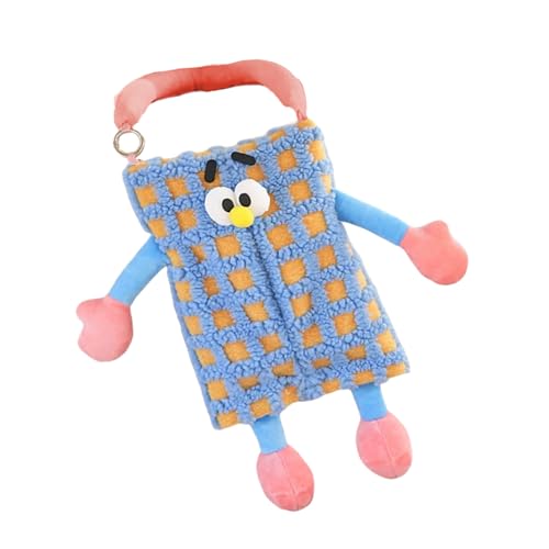 Entzückende Cartoon Tissue Pack Desktop Storage Box Sturdy Lint Farbic Handgefertigte Organisatoren Für Frauen Täglich Freizeitgebrauch von Zkydhbd