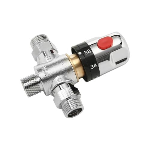 Erosionsbeständige Erosionsdauer Der Messing Duschtemperature Elektroplated Für Gewerbliche Rohrnetzwerke Langlebiger Messingventile Für Rohre von Zkydhbd
