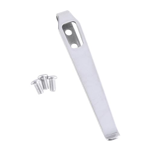 Faltschneider Clip Edelstahl Zurück Clip Taschen Klemmschneider Clip Machen Sie Cutter Taschen Clip Werkzeug Taschen Clipzubehör Freien Wallet Wallet Clip von Zkydhbd