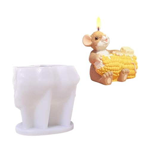 Flexible Mauskäse Mais Kerze Schimmelpilze Safe Silikon Ideal Für Kreative Back Und Handwerksprojekte Liefert Silikon Backform Flexible Mauskäse Mais Kerze Schimmelpilze Safe Silikon Ideal Für Kreative Back Und Handwerksprojekte Liefert Silikon Backform von Zkydhbd