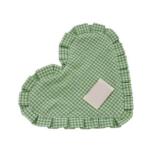Herzförmige Baumwoll Placemat Mahlzeitmatte Mit Gegnerter Spitzenwärmedämmpolster Für Esstisch Herzförmige Baumwoll Placemat Mahlzeitmatte Mit Gegnerter Spitzenwärmedämmpolster Für Esstisch von Zkydhbd
