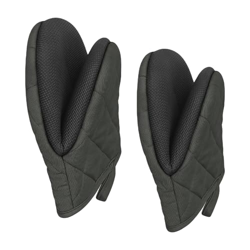 Hohe Temperaturen Sichere Küchenhandschuhe Mit Nicht Übergläubigem Design Robuster Baumwolle Und Neopren Für Ofengrillen Großer Ofenhandschuhe Mit Haken von Zkydhbd