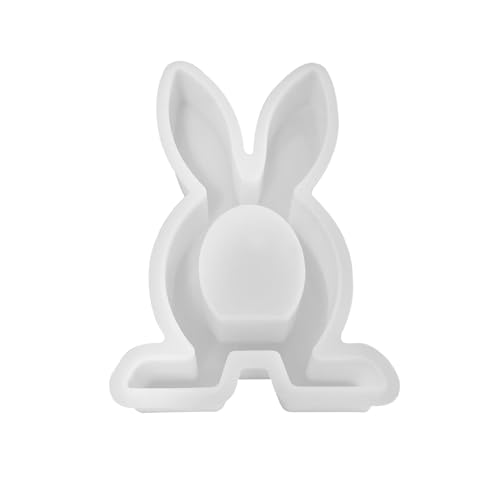Hohlout Kaninchenharzform Osterhasen Harzform Für Kerzenhalter Osterstufe Tablett Tisch Ornament Hohlout Kaninchenharzform Osterhasen Harzform Für Kerzenhalter Osterstufe Tablett Tisch Ornament von Zkydhbd