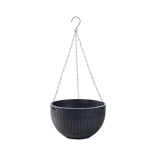 Zkydhbd Innenpflanzenbehälter Rattan Muster Designs Blumentöpfe Hängen Pflanzerkorb Für Kleine Topfpflanze Und Hänge Topf von Zkydhbd