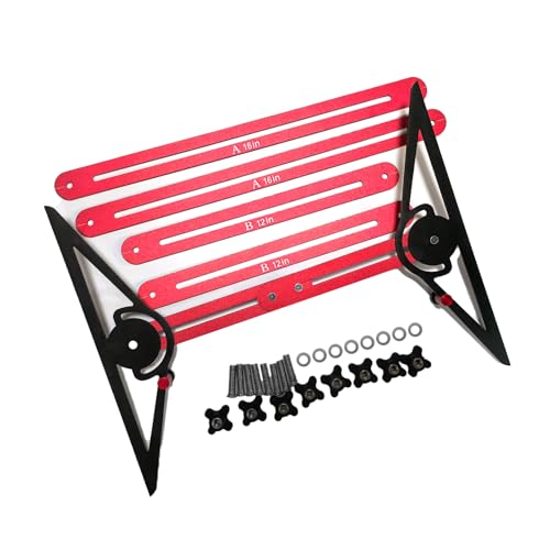 Innovatives Treppenstufen-Schablonen-Werkzeug für präzise Messungen und Regal-Layout im Handwerk und professionellen Einsatz Treppenstufenstufenvorrichtung von Zkydhbd